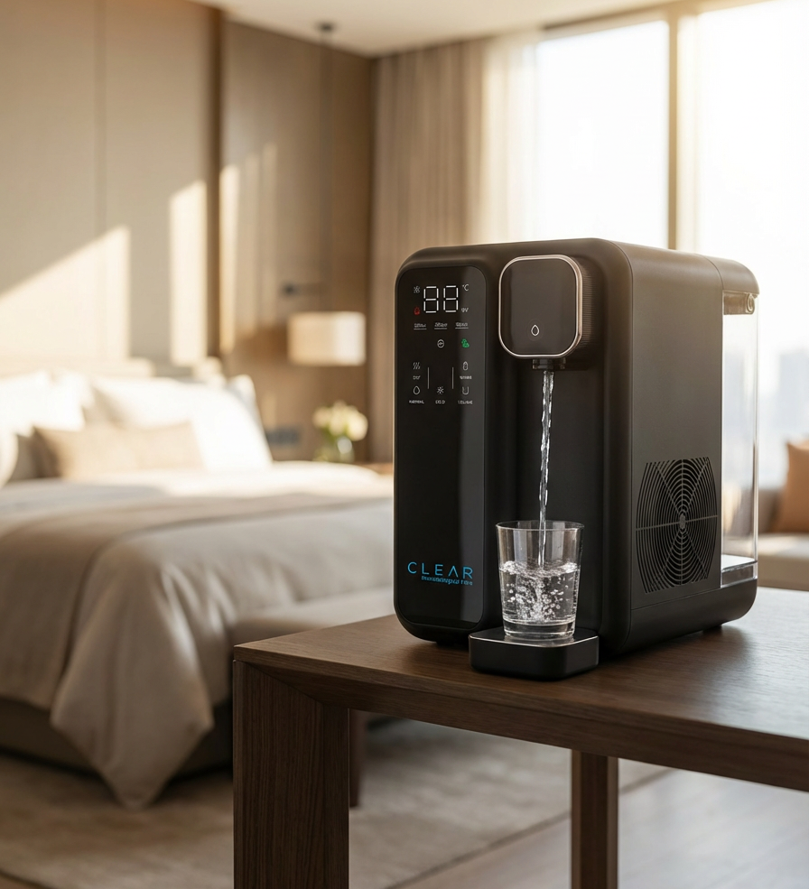 Sterilized Water, Now at Home...